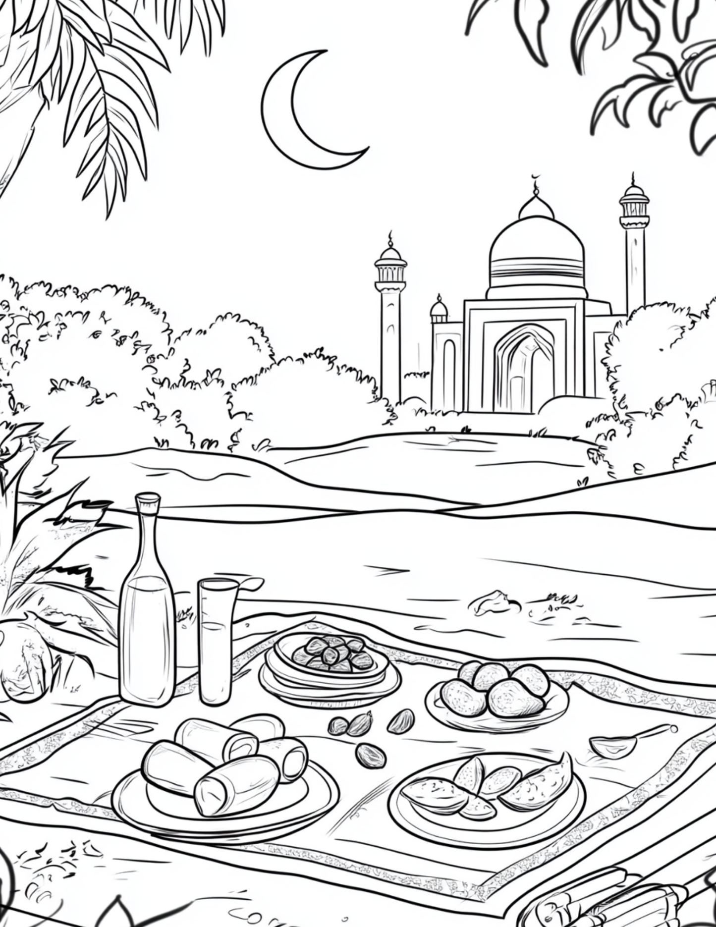 Prophet Tales: Ramadan coloring book