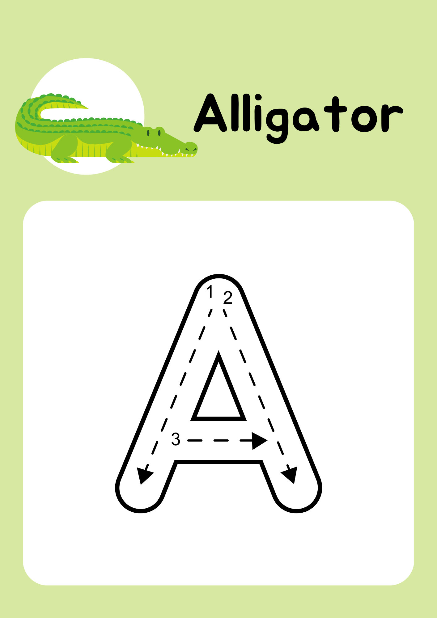 Alphabet Uppercase Tracing Activities Workbook