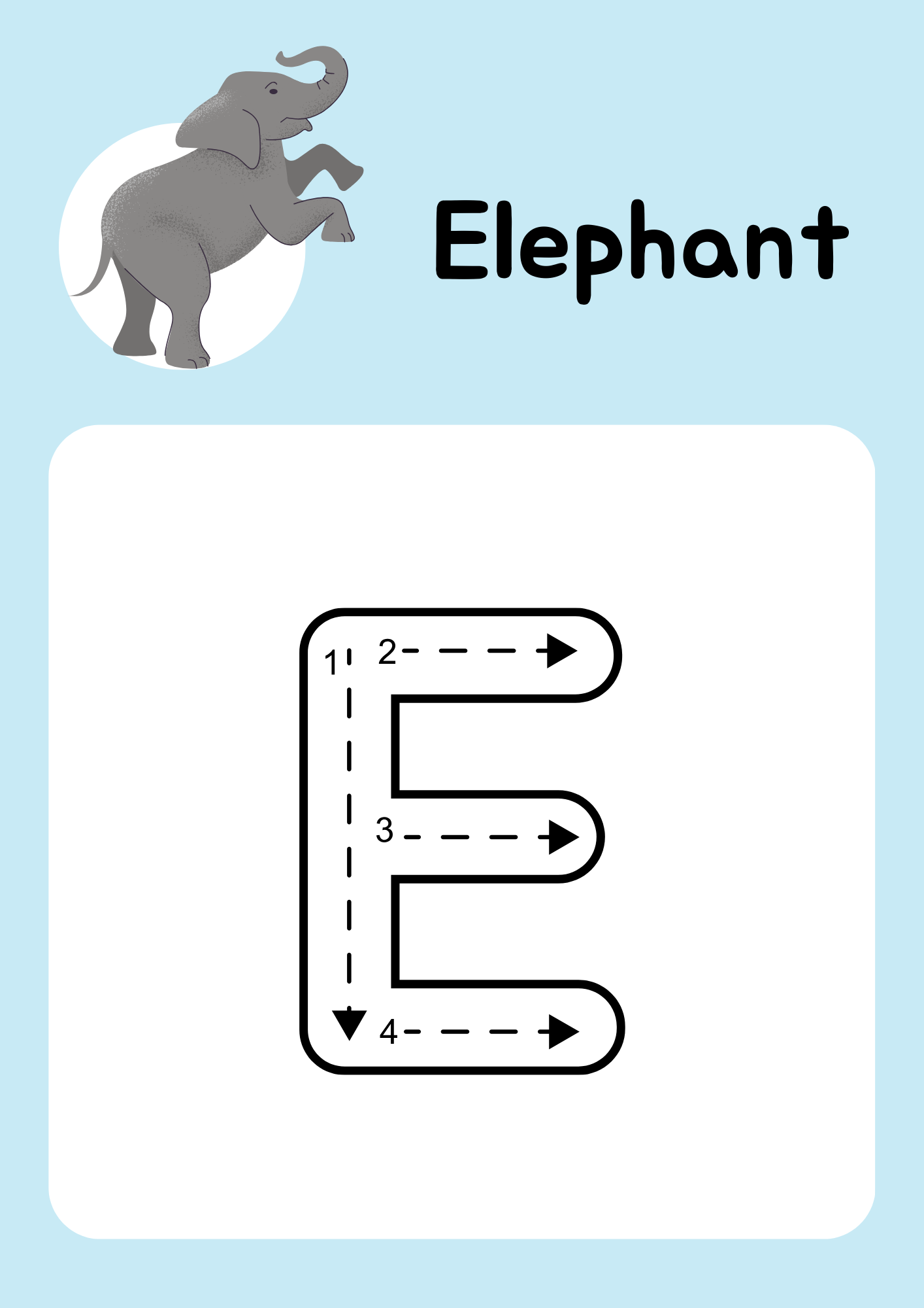 Alphabet Uppercase Tracing Activities Workbook
