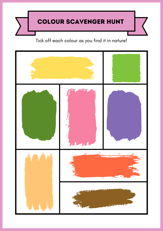 Colour Scavenger Hunt