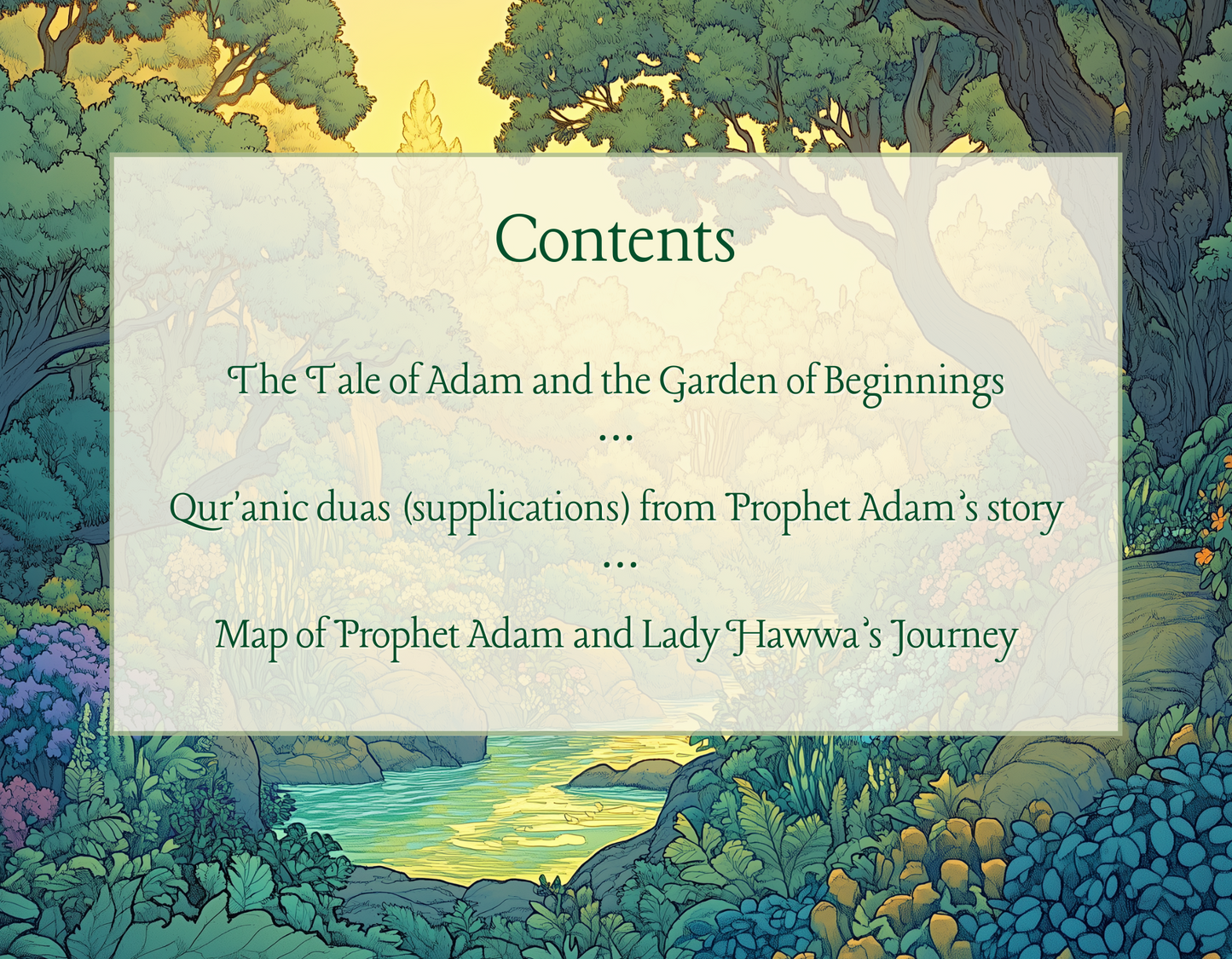 The Tale of Adam and the Garden of Beginnings: Prophet Tales Book 1
